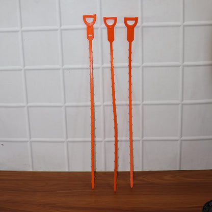 Flexible Sink & Drain Cleaning Stick – 50 cm Long (Pack of 3) signaturekarts