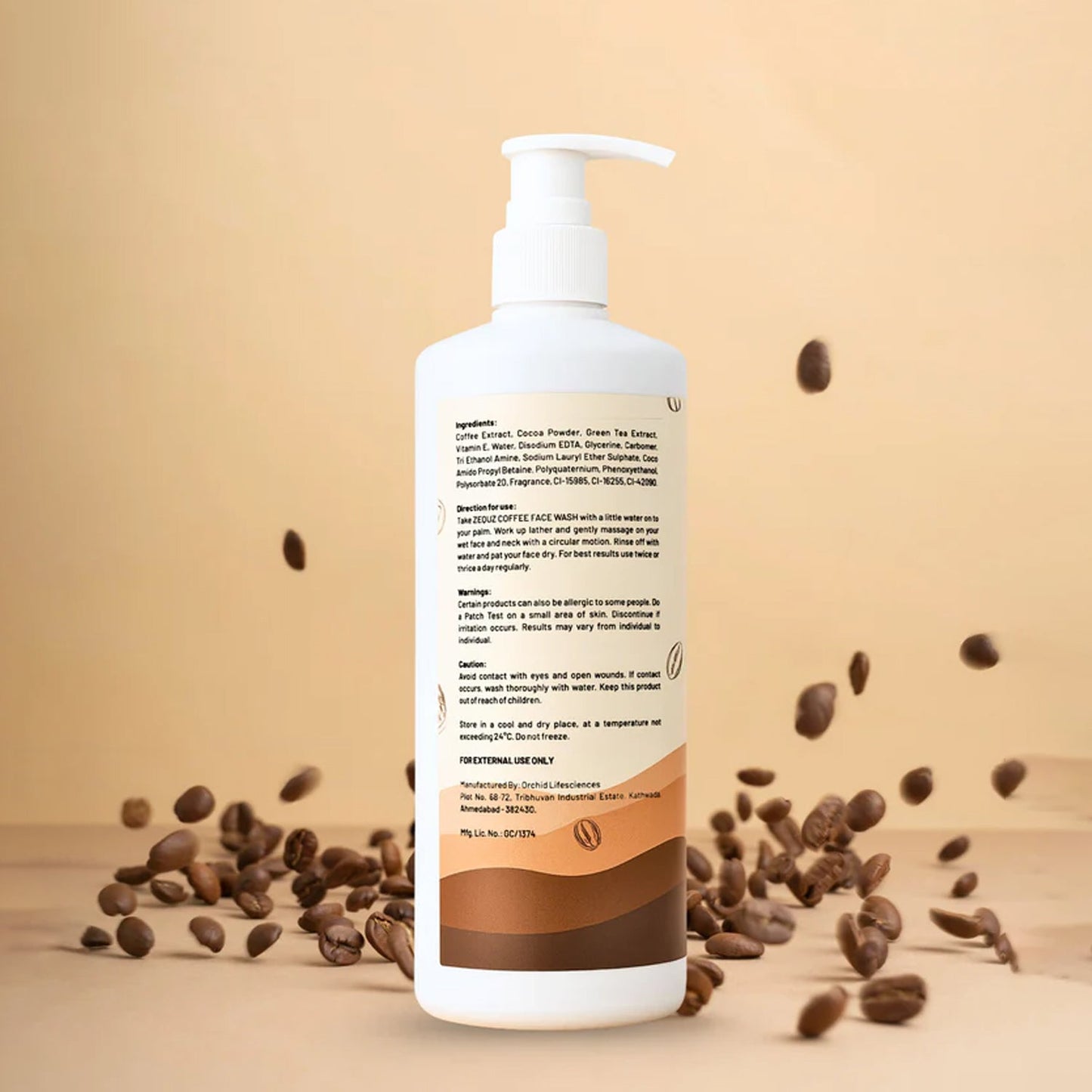 Zequz Coffee Face Wash - (1 Pc / 250 ML) signaturekarts