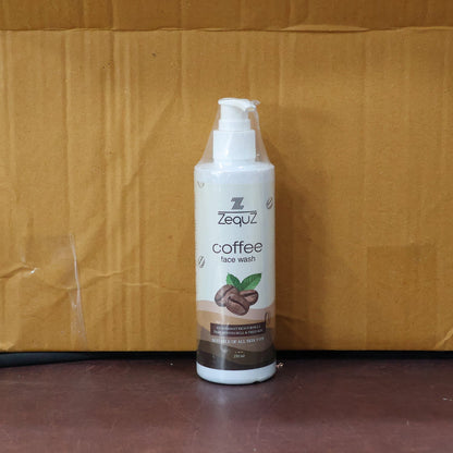 Zequz Coffee Face Wash - (1 Pc / 250 ML) signaturekarts