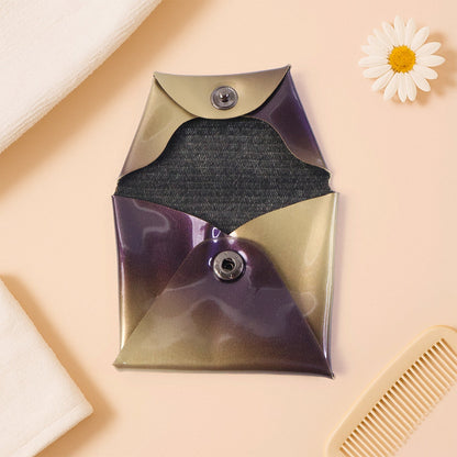 Premium Foldable PU Leather Coin Pouch (1 Pc) signaturekarts
