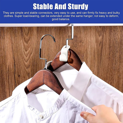 Multi-Color Hanger Connector Hooks (30 Pc) signaturekarts