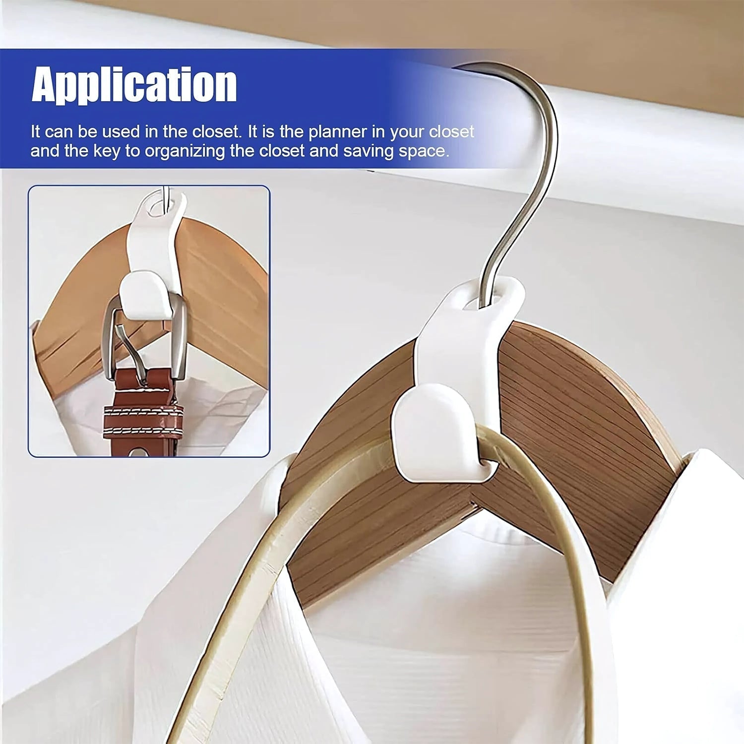Multi-Color Hanger Connector Hooks (30 Pc) signaturekarts