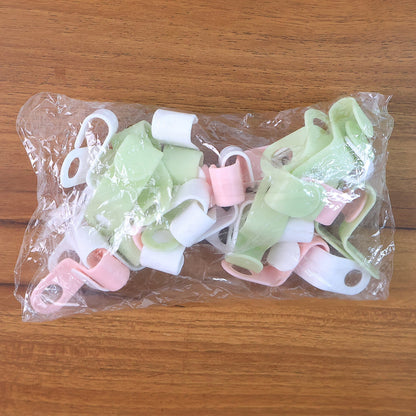 Multi-Color Hanger Connector Hooks (30 Pc) signaturekarts