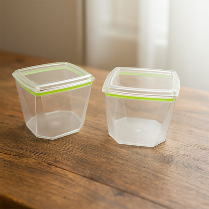 Food Storage Container Set with Leak-Proof Lid (500 ML / 2 Pc) The Morsignaturekarts