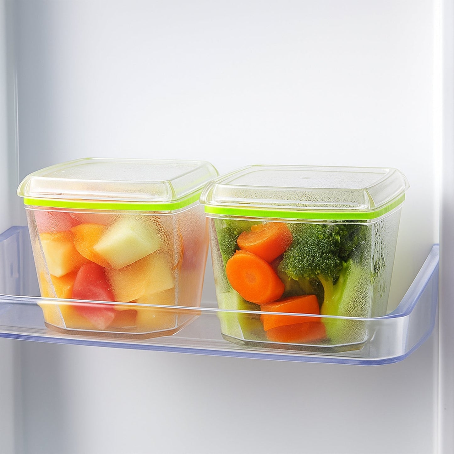 Food Storage Container Set with Leak-Proof Lid (500 ML / 2 Pc) The Morsignaturekarts