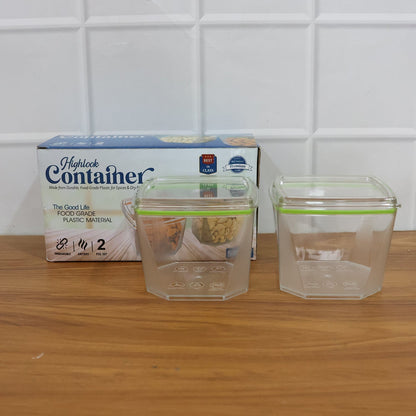 Food Storage Container Set with Leak-Proof Lid (500 ML / 2 Pc) The Morsignaturekarts