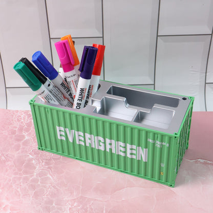 Container-Style Multi-Compartment Desk Organizer (1 Pc) signaturekarts