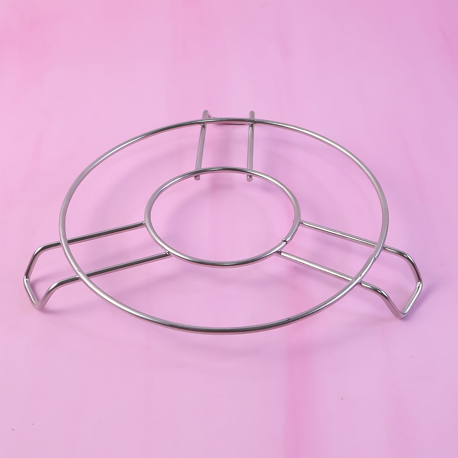 Stainless Steel Round Table Ring Hot Pot Stand (1 Pc) The Morsignaturekarts