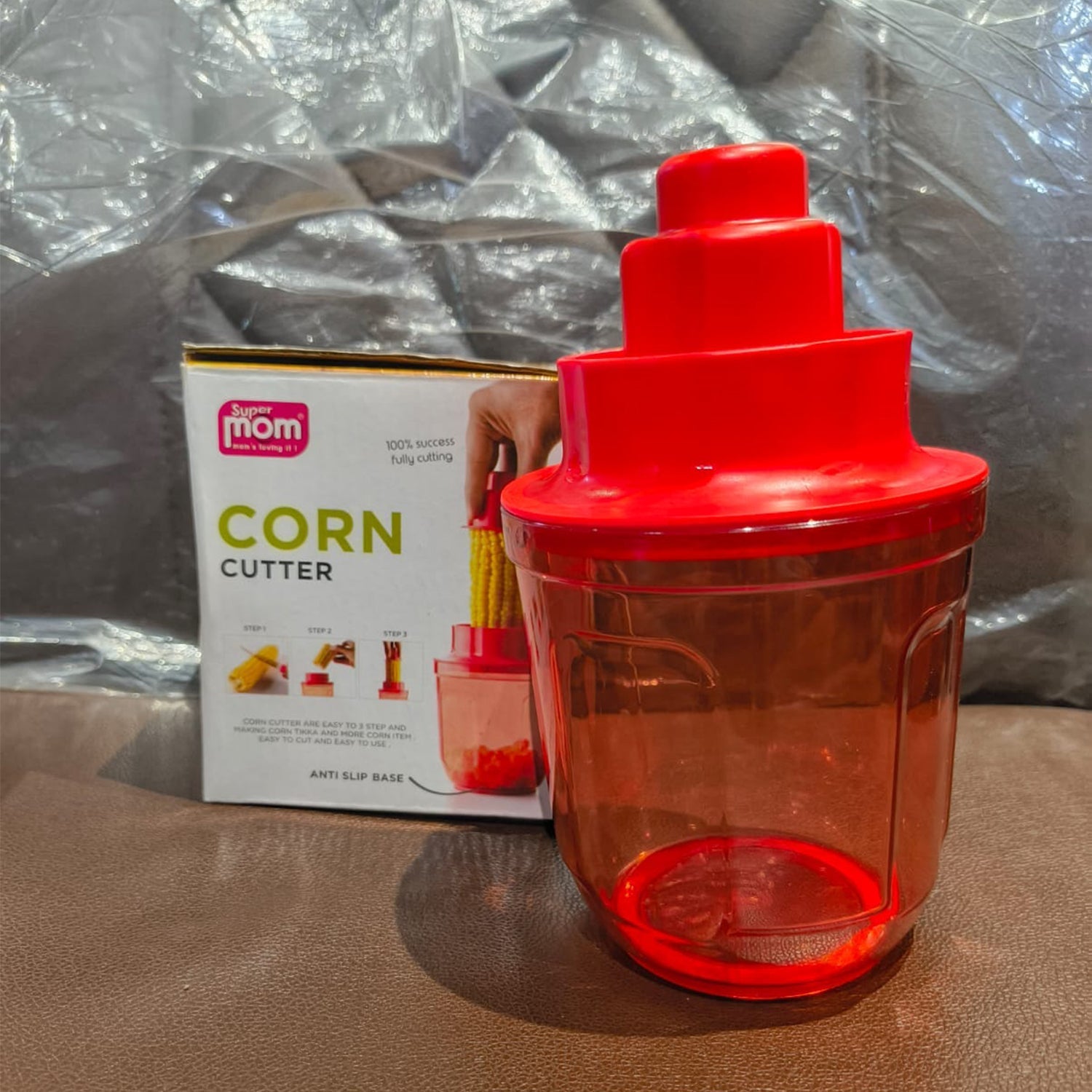 Supermom Corn Cutter with Steel Blades (1 Pc) signaturekarts
