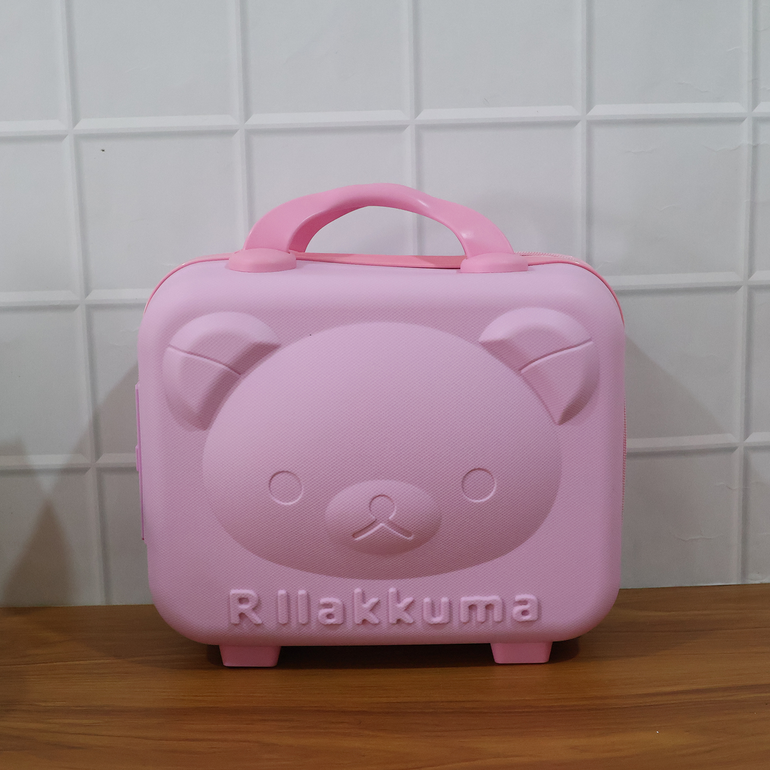 3-Digit Number Lock Kids Bear-Shaped Hard Shell Storage Carry Case with Handle The Morsignaturekarts
