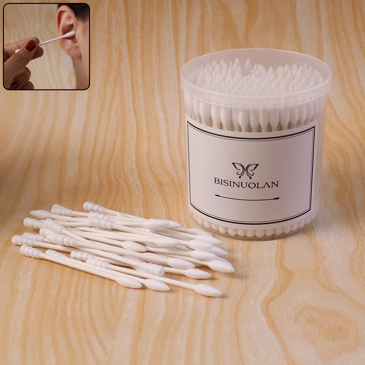 Cotton Ear Buds Set (200 Pc) The Morsignaturekarts