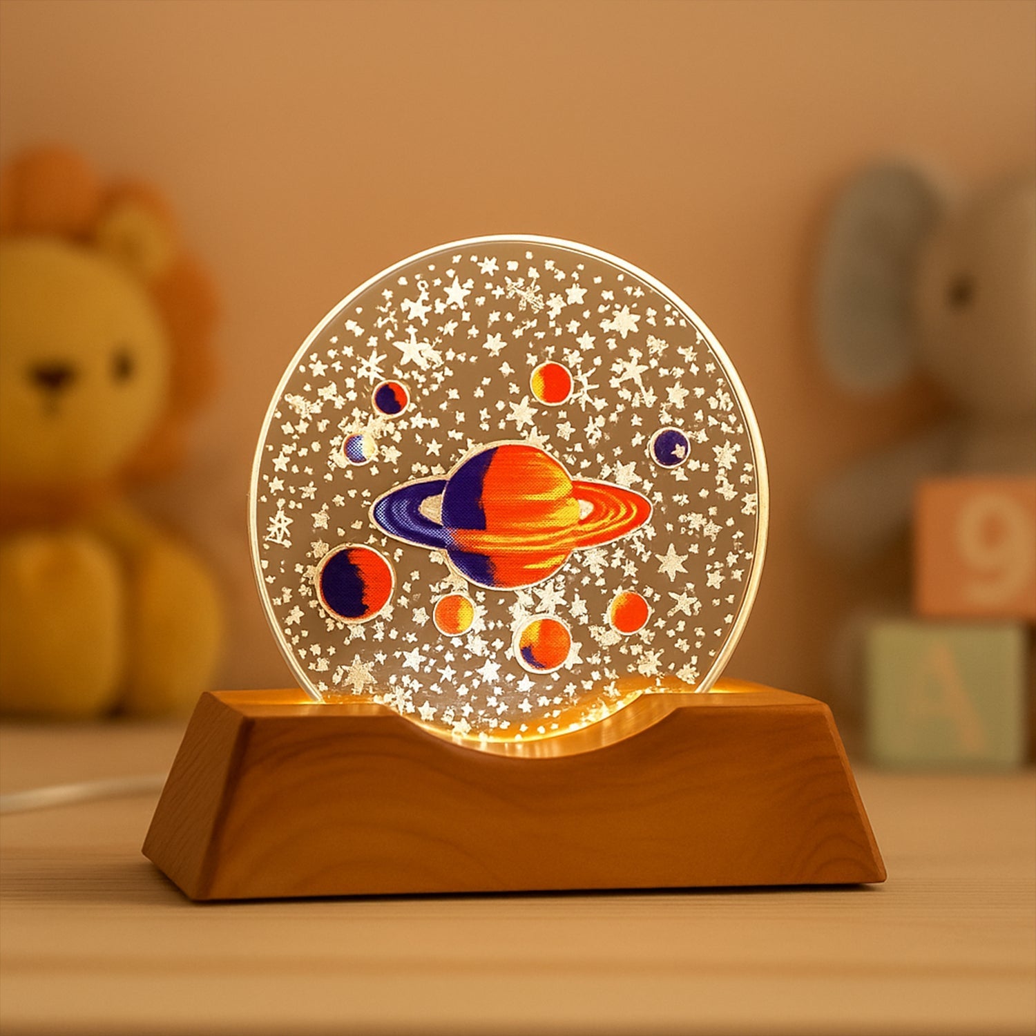 3D Creative Visualization Lamp – LED Night Ligh (1 Pc) The Morsignaturekarts