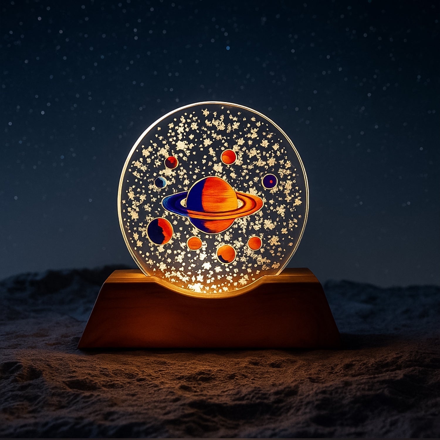 3D Creative Visualization Lamp – LED Night Ligh (1 Pc) The Morsignaturekarts