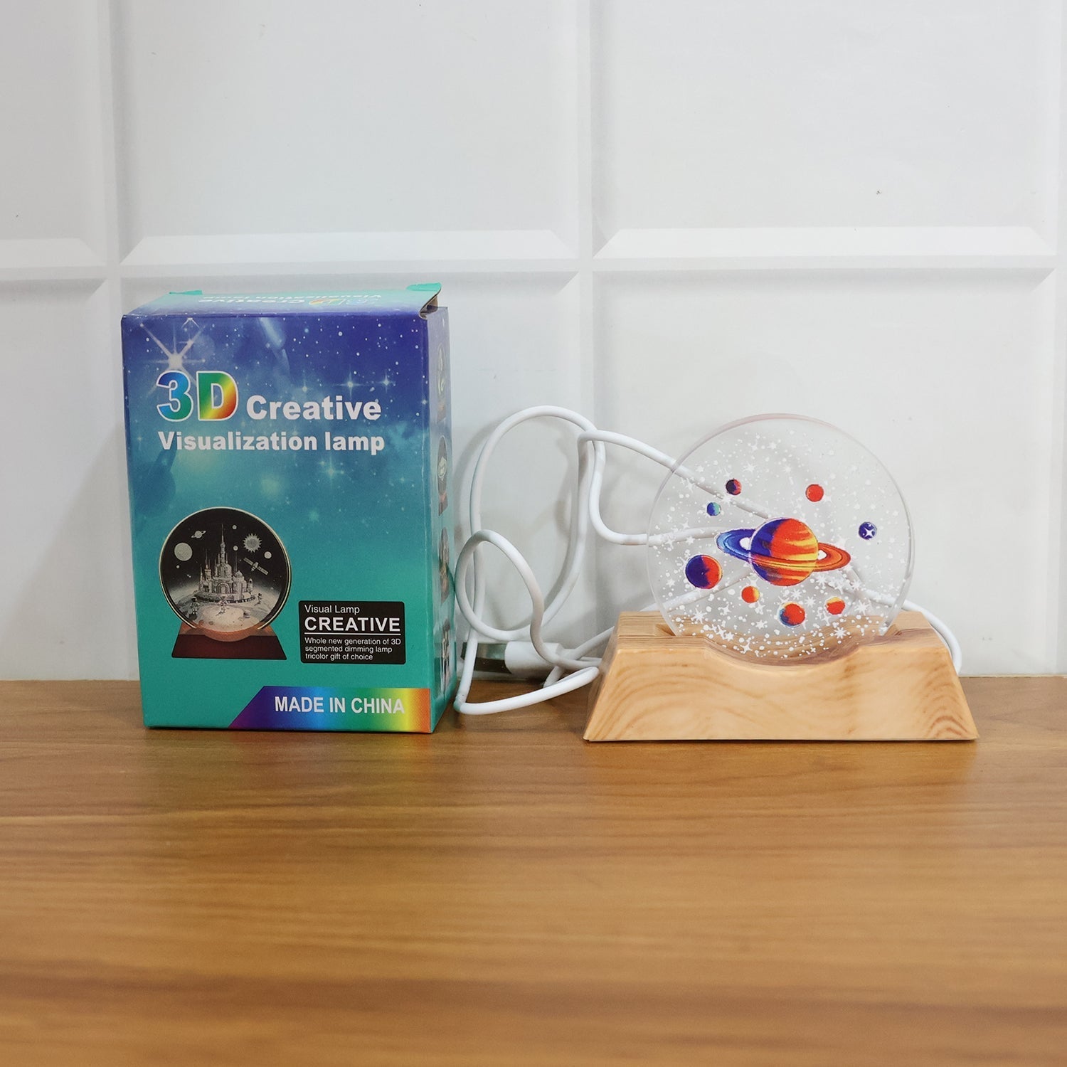 3D Creative Visualization Lamp – LED Night Ligh (1 Pc) The Morsignaturekarts