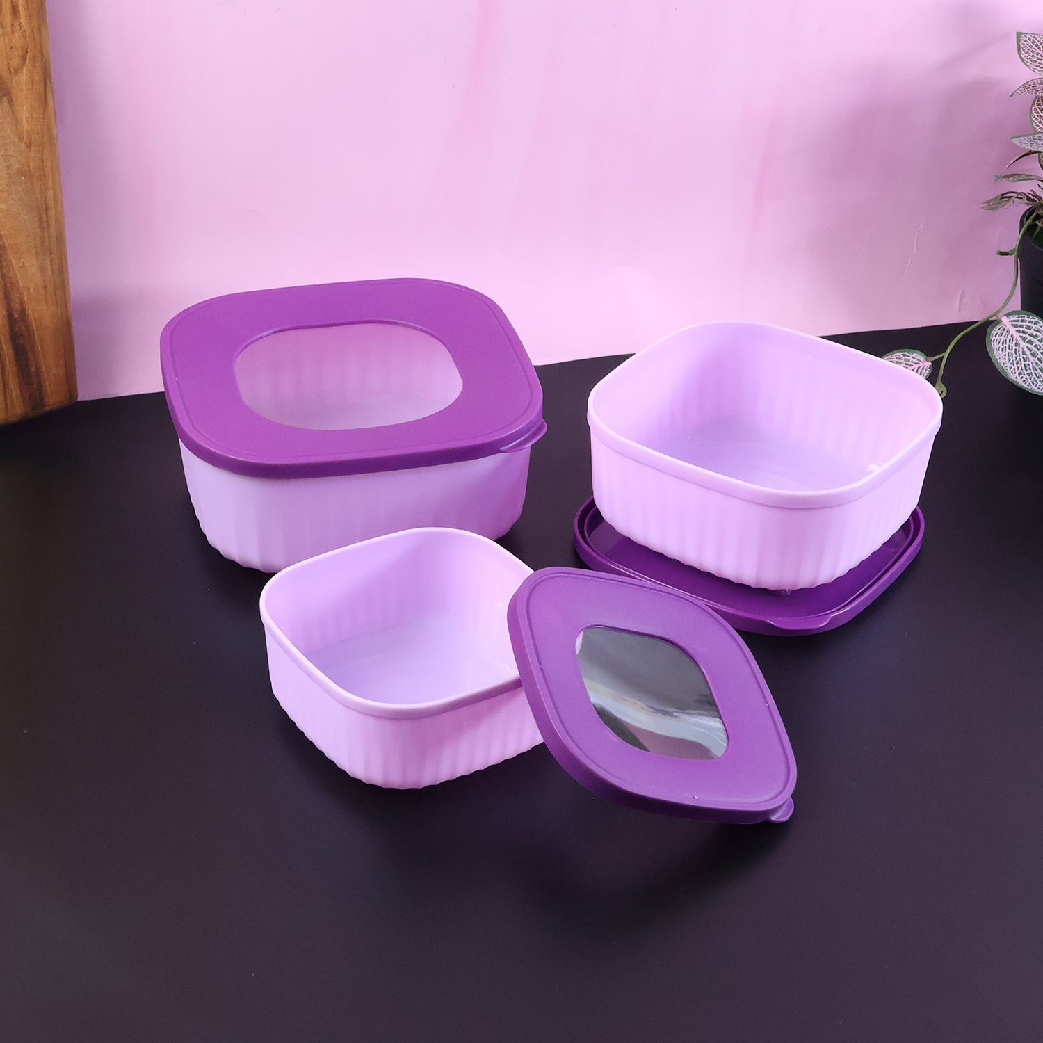 Premium 3 Piece Food Storage Container Set The Morsignaturekarts