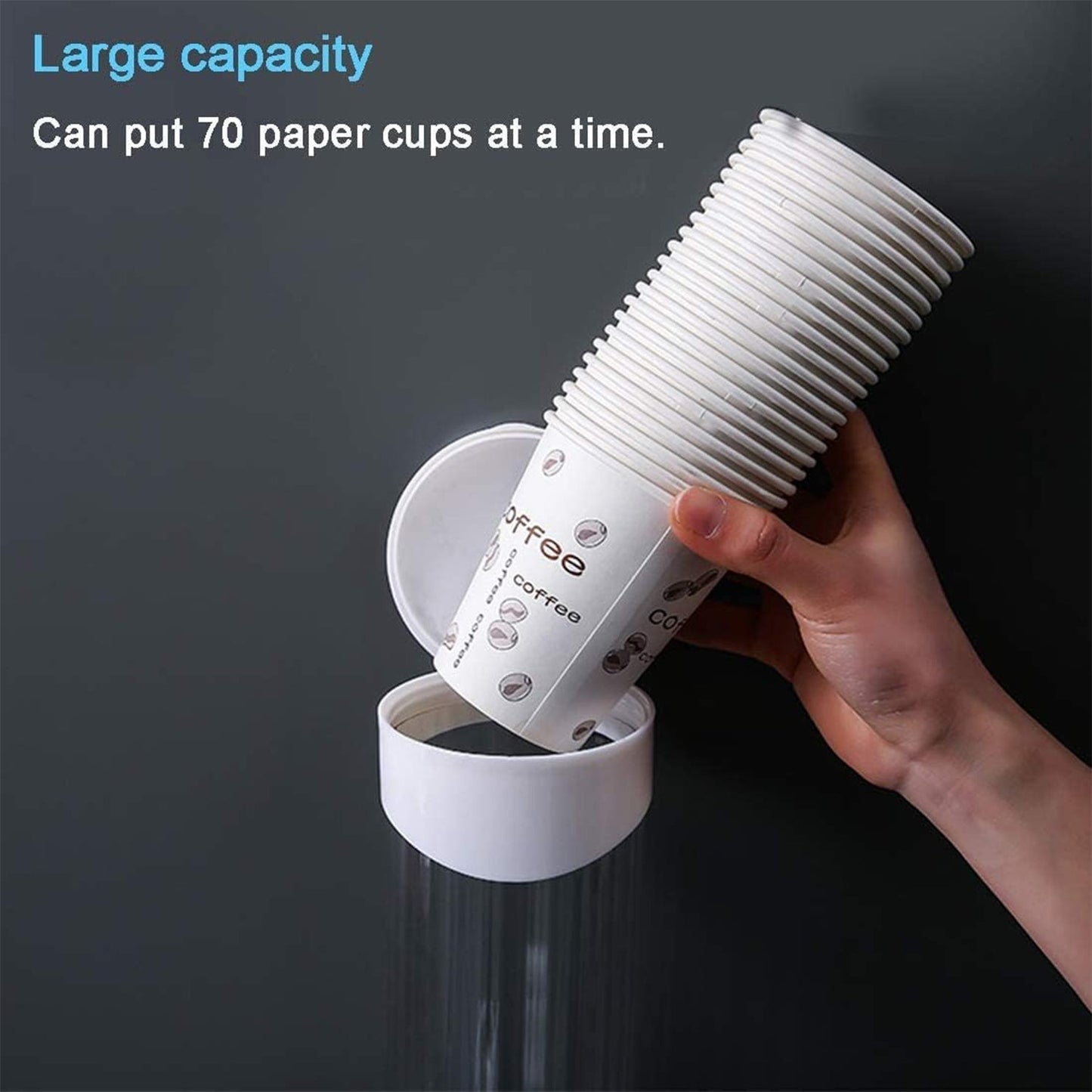 Automatic Paper Cup Dispenser Holder (1 Pc) signaturekarts