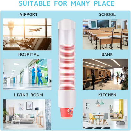 Automatic Paper Cup Dispenser Holder (1 Pc) signaturekarts