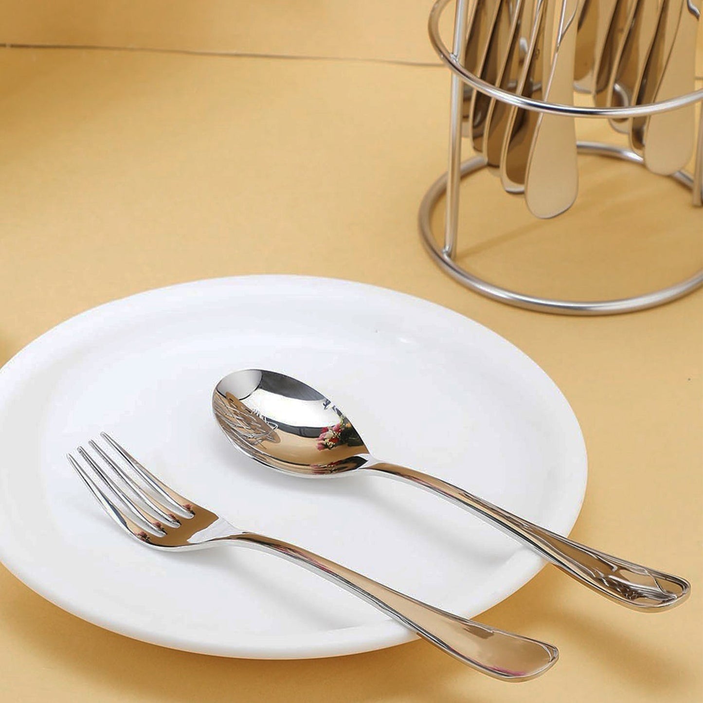 Apex Premium Stainless Steel Cutlery (16  Pc / Set) signaturekarts