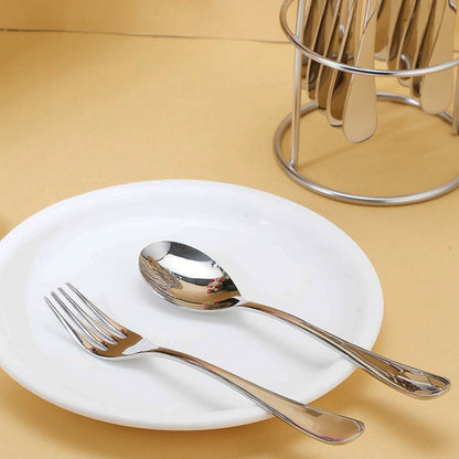 Apex Premium Stainless Steel Cutlery (16  Pc / Set) signaturekarts
