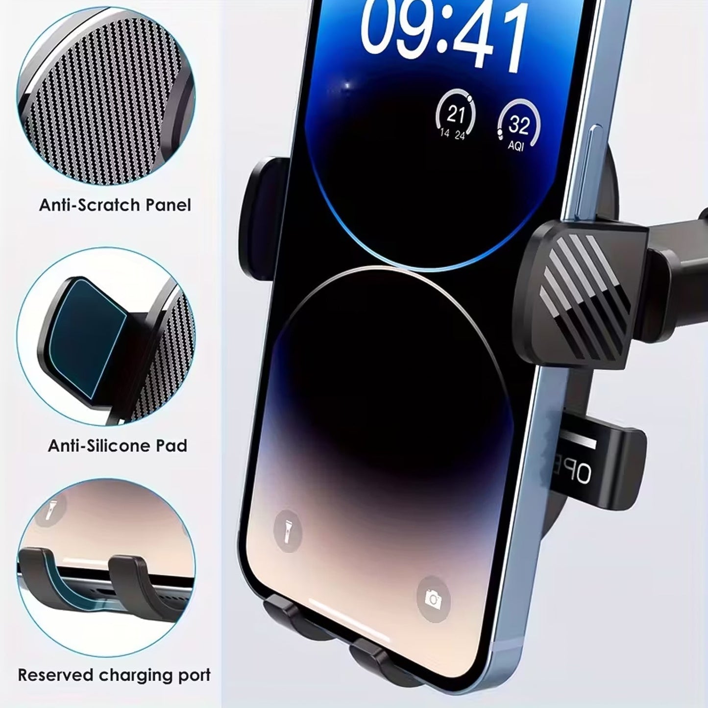 Adjustable Car Mobile Holder - (1 Pc) signaturekarts