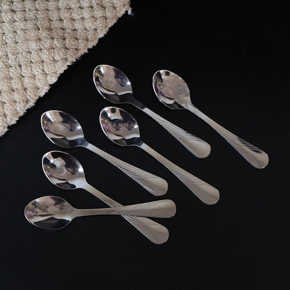 Supermom Diamond Stainless Steel Dining Spoon (6 Pc / Set) signaturekarts