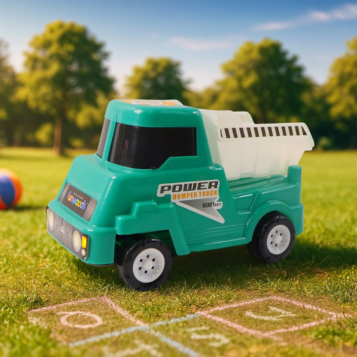 Funwoods Kids Power Dumper Truck Toy (1 Pc) signaturekarts
