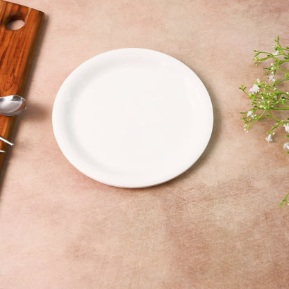 Plastic Round Dinner / Serving Plate – 19 cm (1 Pc) signaturekarts