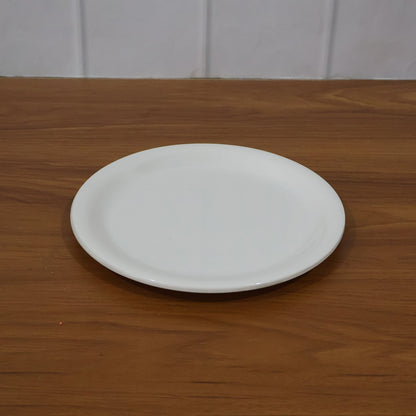 Plastic Round Dinner / Serving Plate – 19 cm (1 Pc) signaturekarts