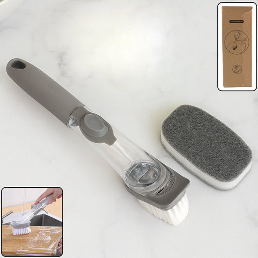 2 in 1 Soap-Dispensing Dish Brush - (Set) signaturekarts