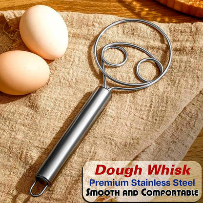 Stainless Steel Danish Dough Whisk - (1 Pc / Big) signaturekarts