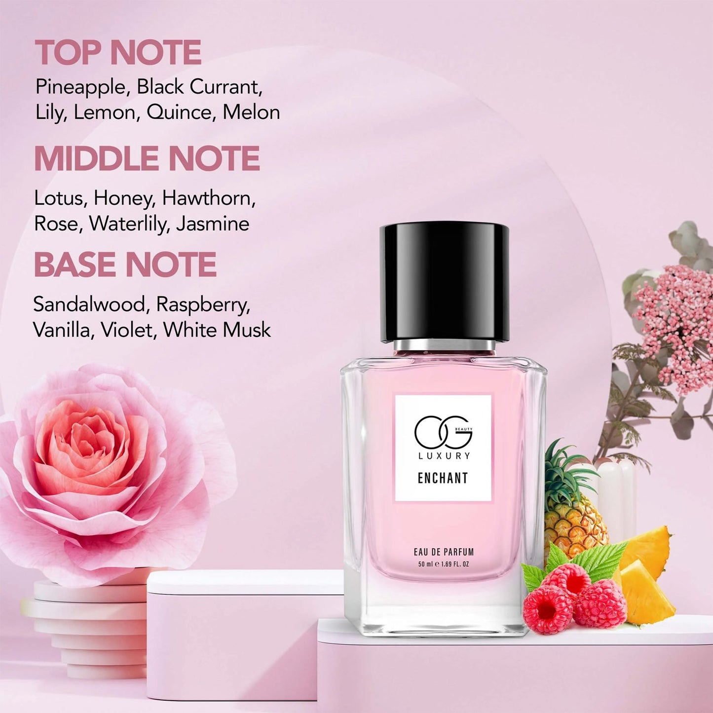 OG Luxury Enchant Eau De Parfum (50 ML / 1 Pc) signaturekarts
