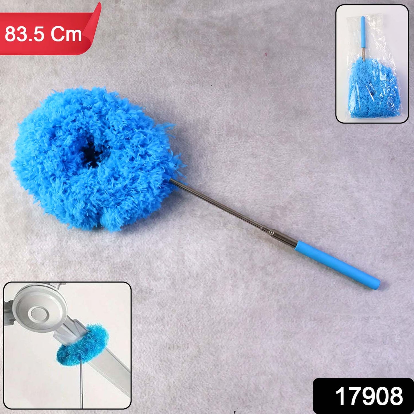 Premium Extendable Round Cleaning Duster (83.5 cm / 1 Pc) The Morsignaturekarts