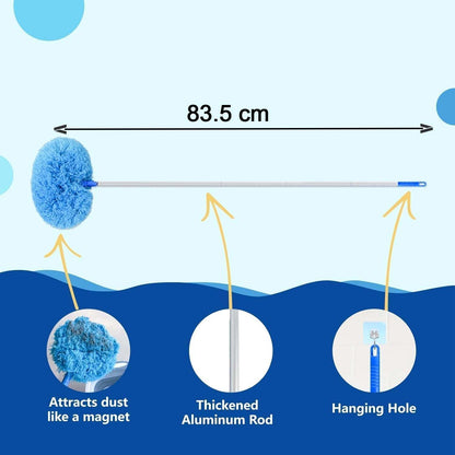 Premium Extendable Round Cleaning Duster (83.5 cm / 1 Pc) The Morsignaturekarts