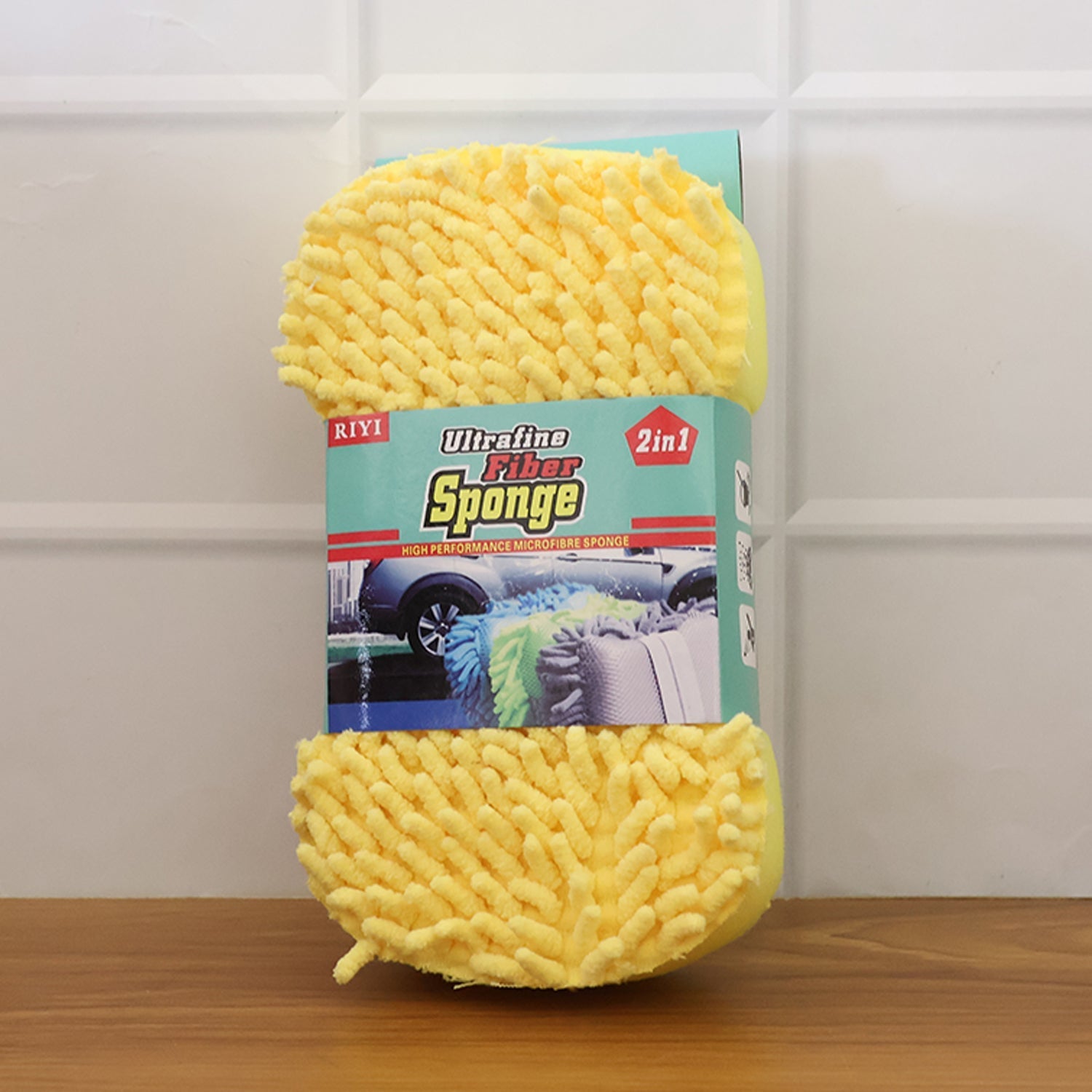 Chenille Microfiber Car Washing Sponge (1 Pc) The Morsignaturekarts