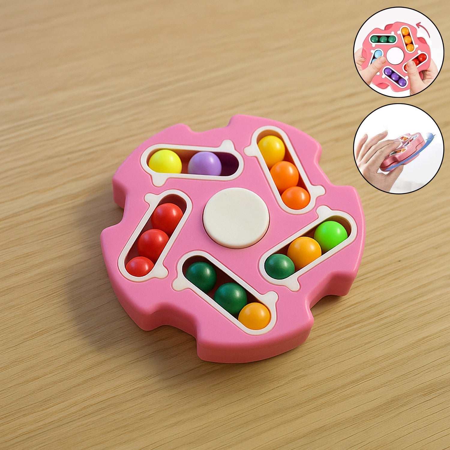 Fidget Magic Cube Spinner Toy – Multi-Track Finger Puzzle The Morsignaturekarts