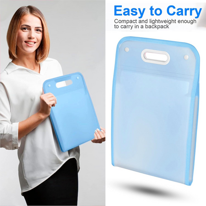 13 Pocket Document File Folder with Handle The Morsignaturekarts