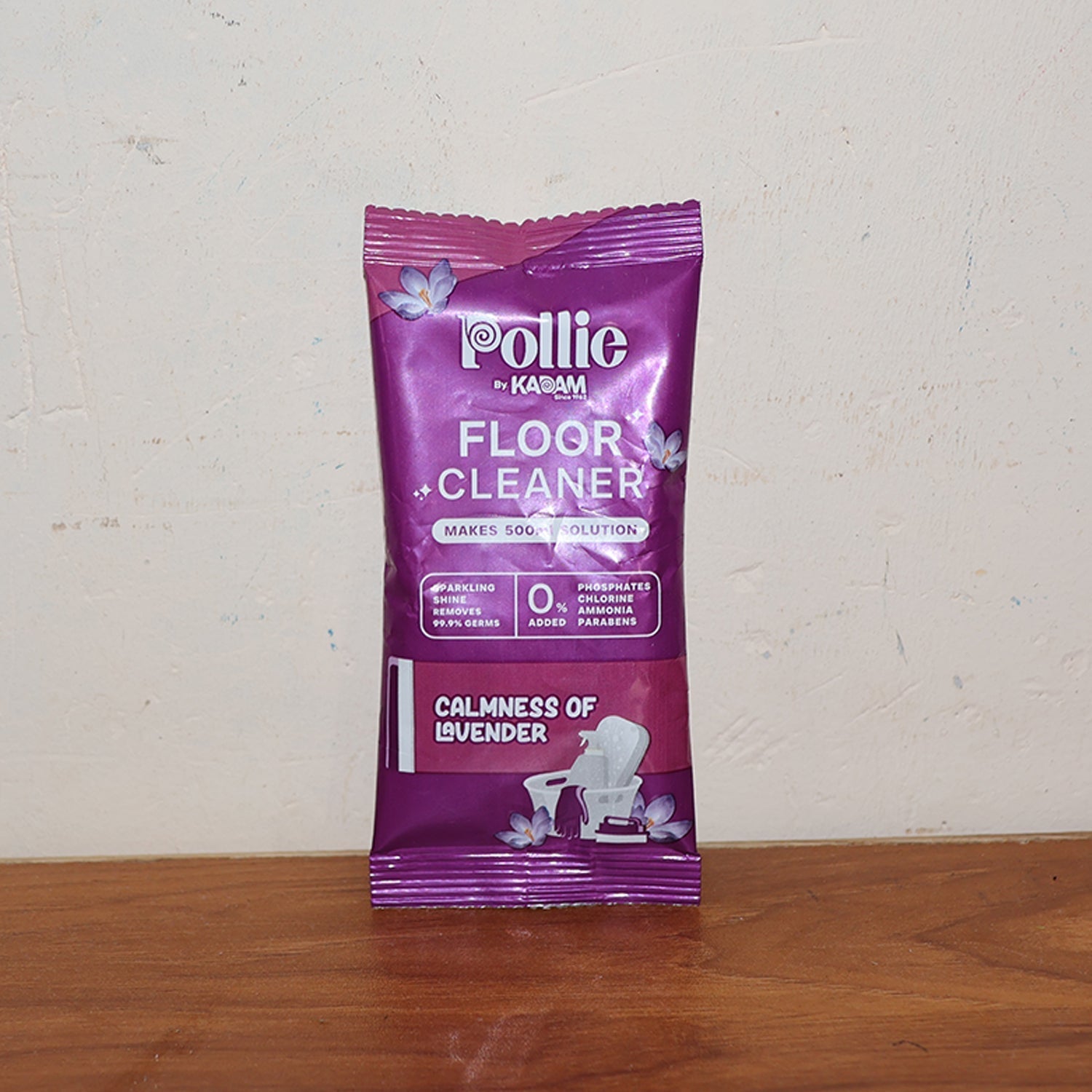 Pollic Kadam Concentrated Floor Cleaner Sachet – Lavender Fragrance (50 Gm) signaturekarts