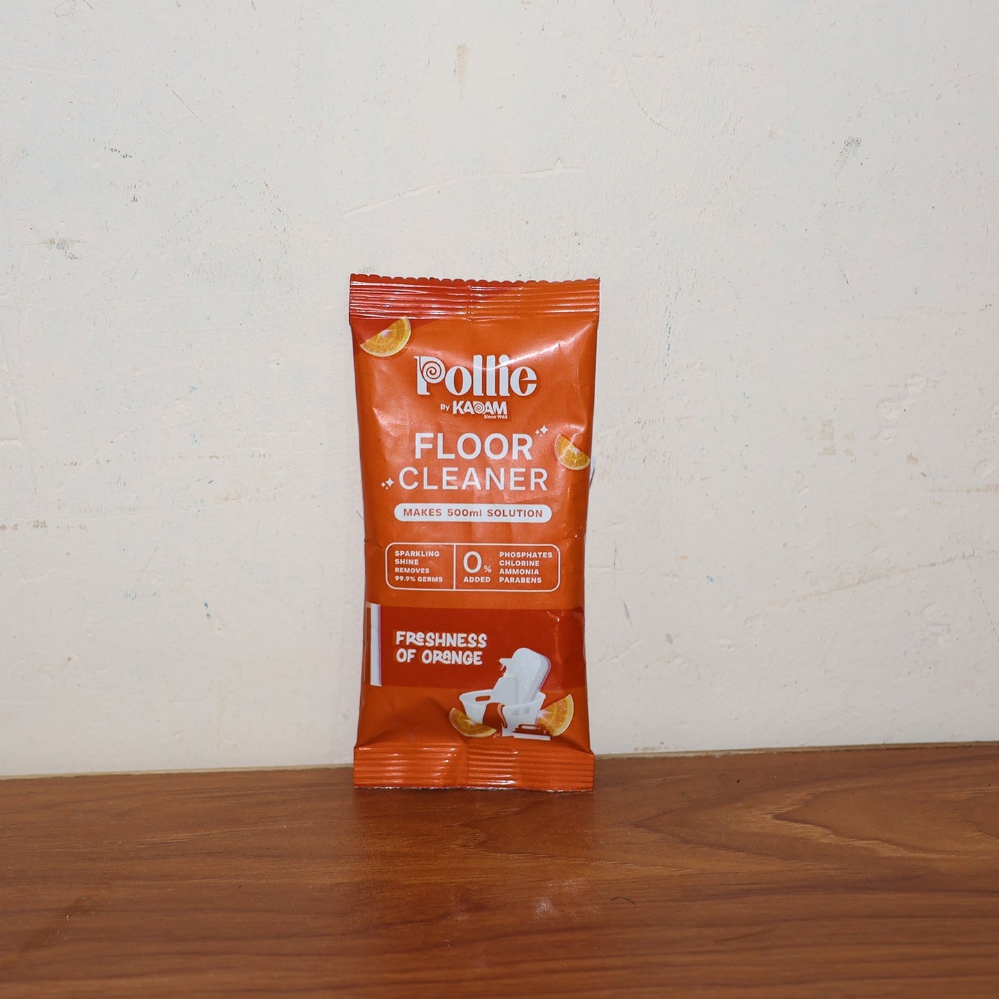 Pollic Kadam Concentrated Floor Cleaner Sachet – Orange Fresh Fragrance (50 Gm) signaturekarts