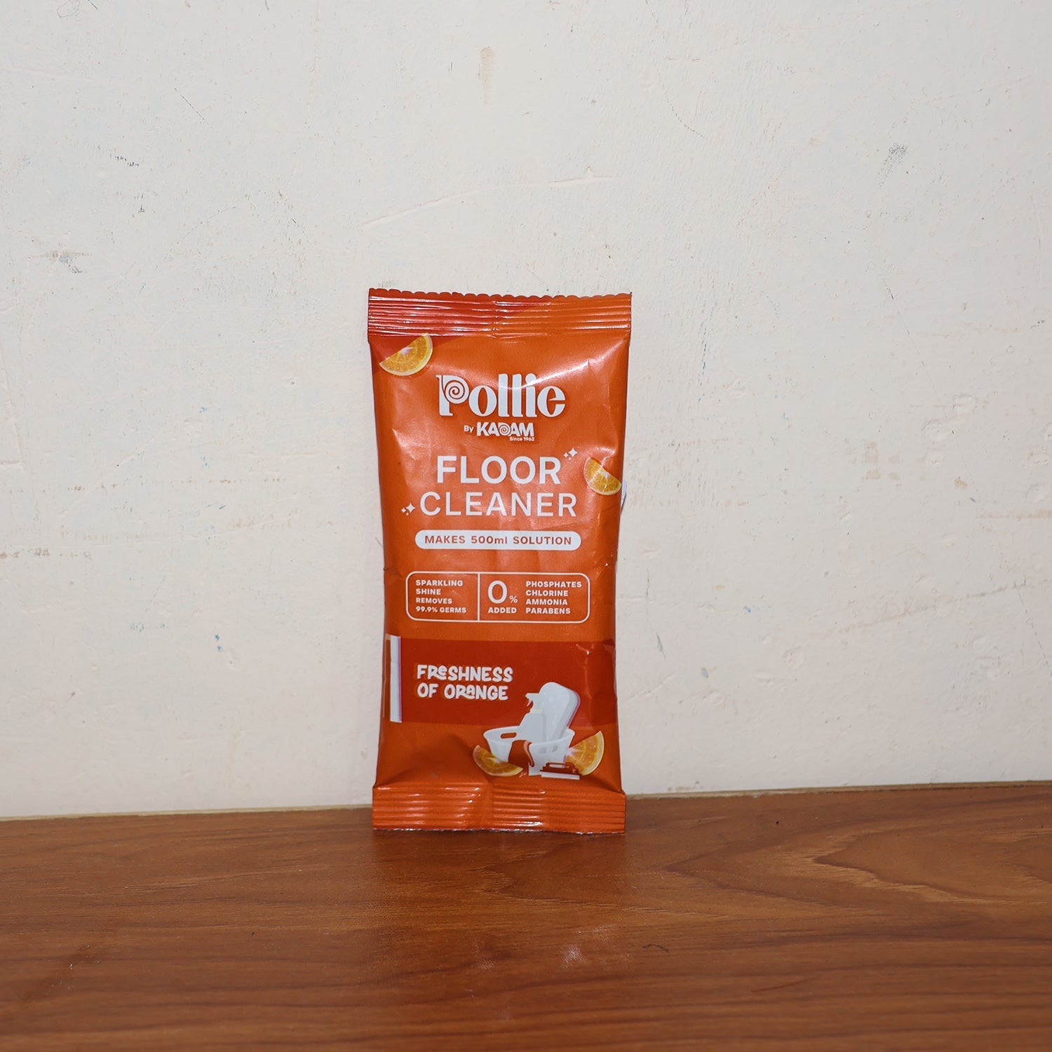 Pollic Kadam Concentrated Floor Cleaner Sachet – Orange Fresh Fragrance (50 Gm) signaturekarts