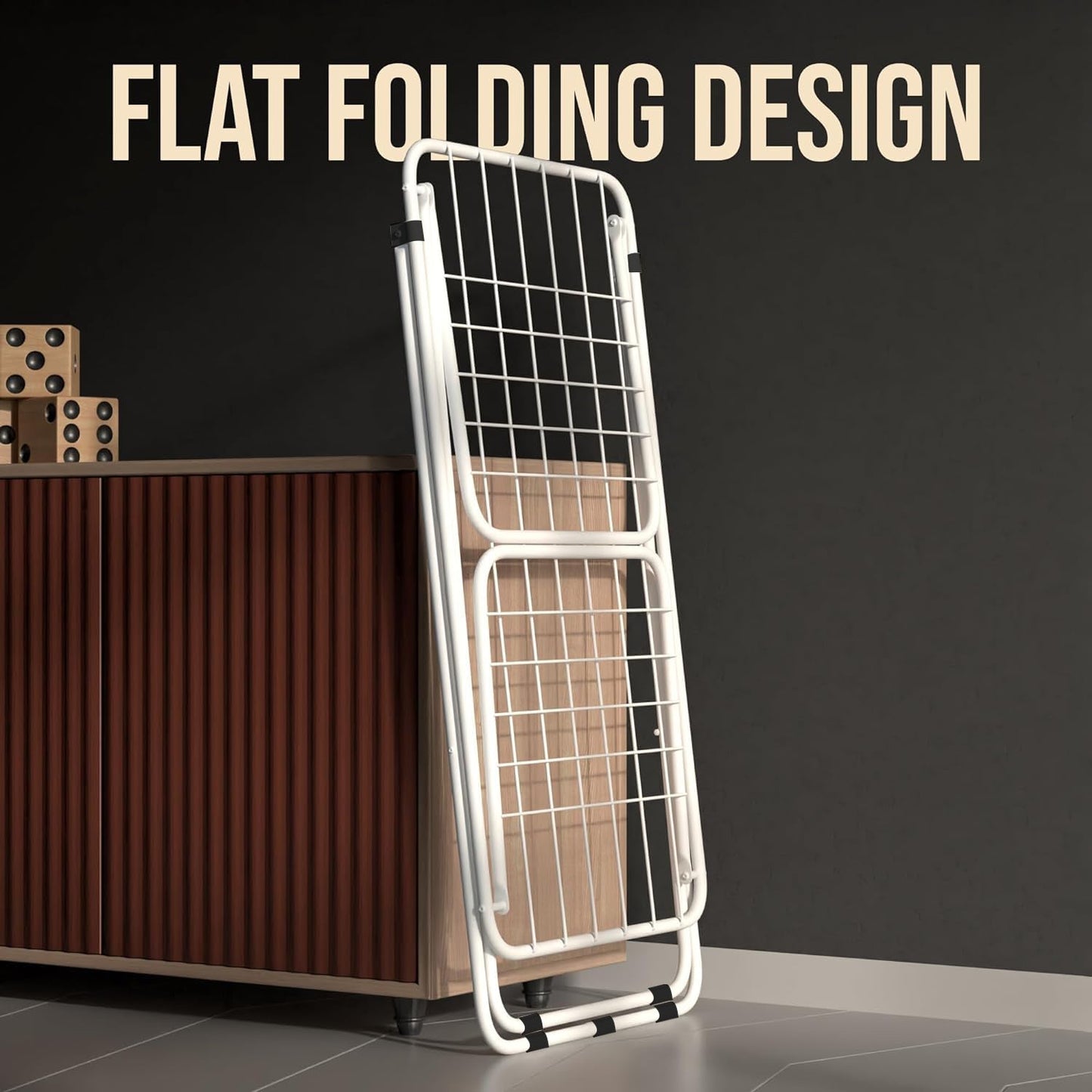 Big Foldable Butterfly Clothes Drying Stand with Wide Wings signaturekarts