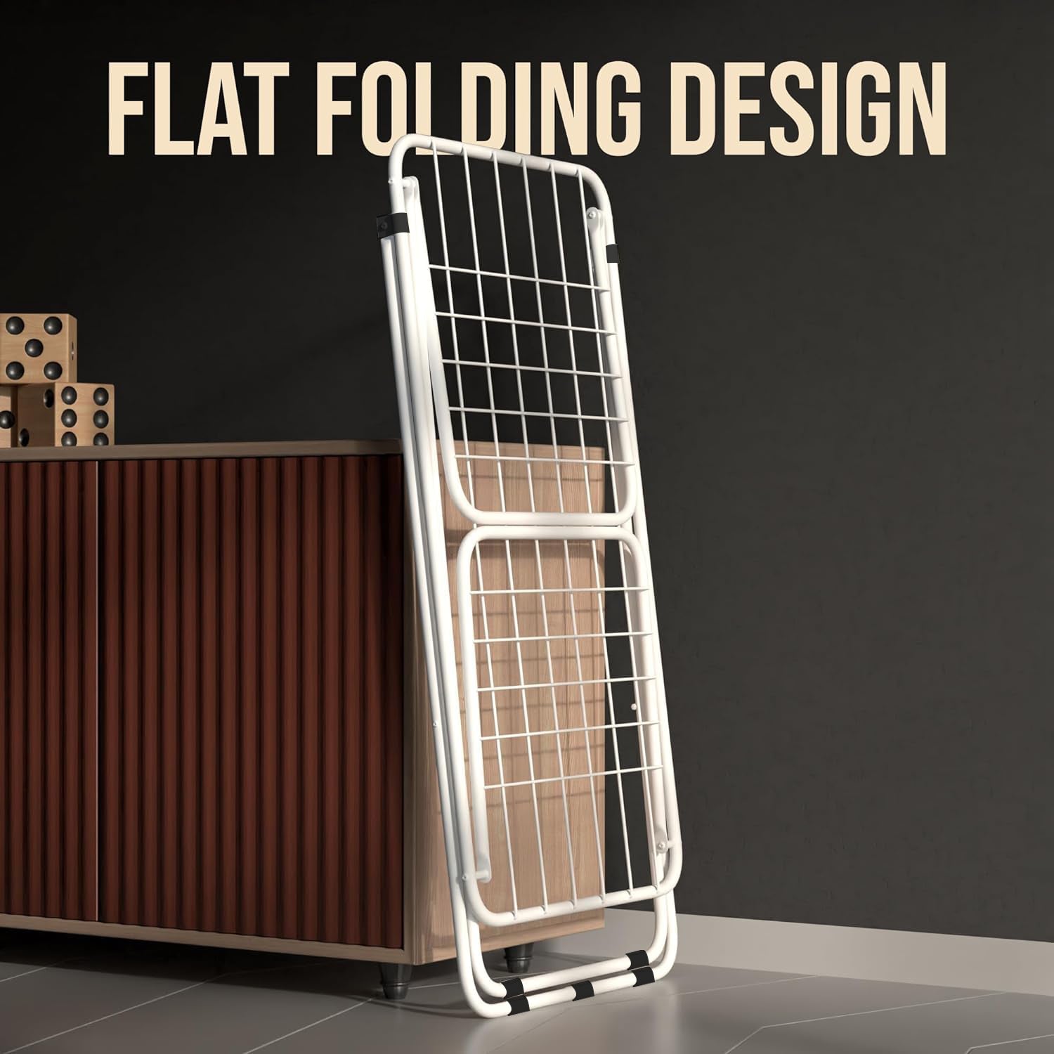Big Foldable Butterfly Clothes Drying Stand with Wide Wings signaturekarts