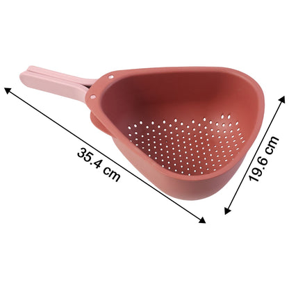 Supermom Kitchen Colander with Foldable Handle and Drain Base The Morsignaturekarts