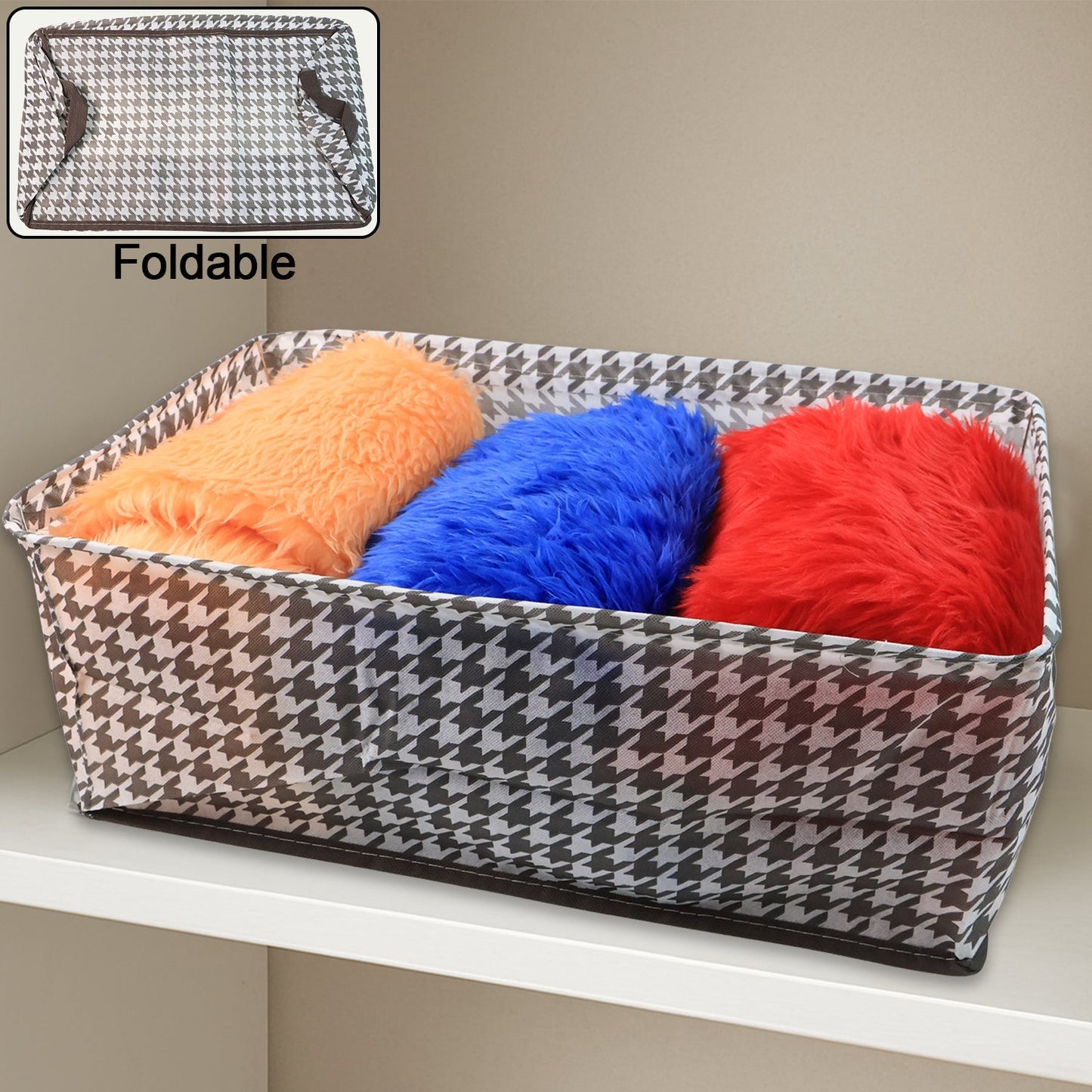 Cloth storage baskets, closet storage bins (42×28 Cm) signaturekarts