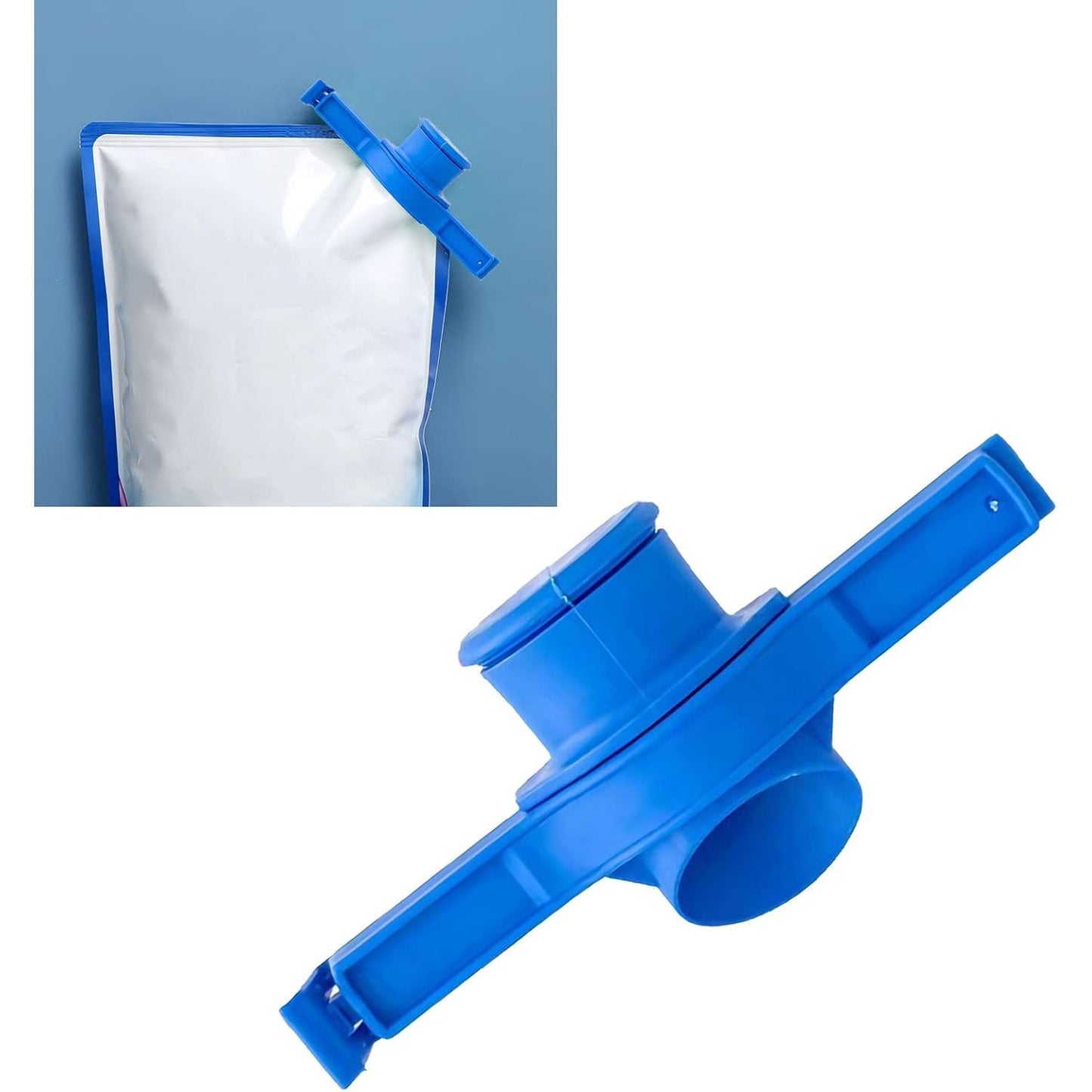 Packet Pourer & Sealer Clip - (4 Pc) signaturekarts
