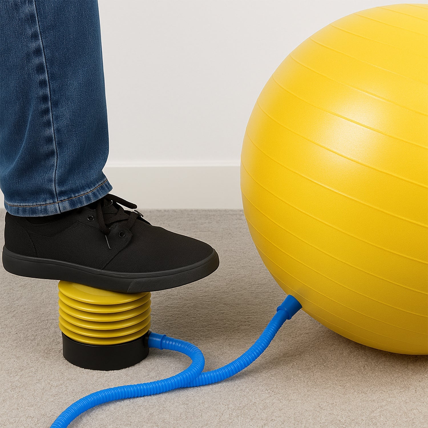 Portable Foot Air Pump with Hose Signature Kart