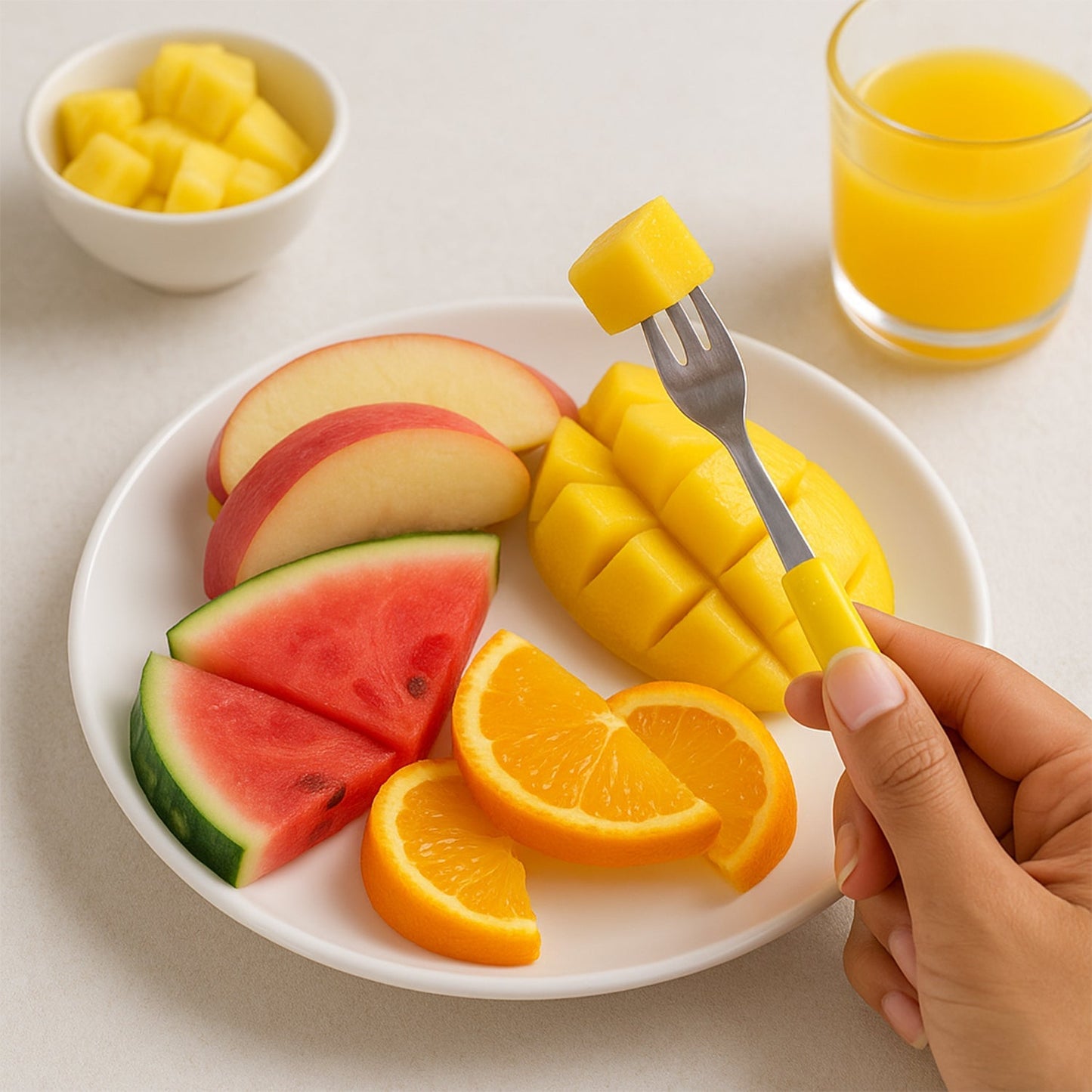 Supermom Premium Stainless Steel Big Fork (10 Pc / Set) signaturekarts