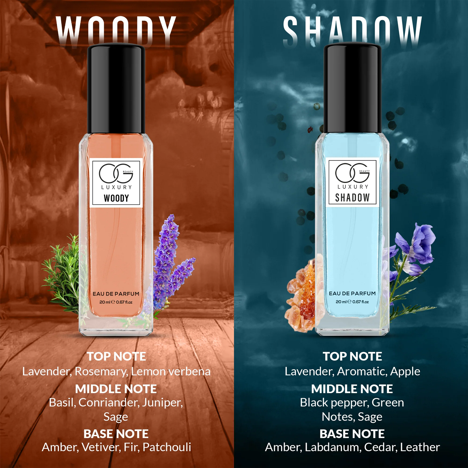 OG Beauty Luxury Perfume Gift - (4 Pc / Set / 20 ML) signaturekarts