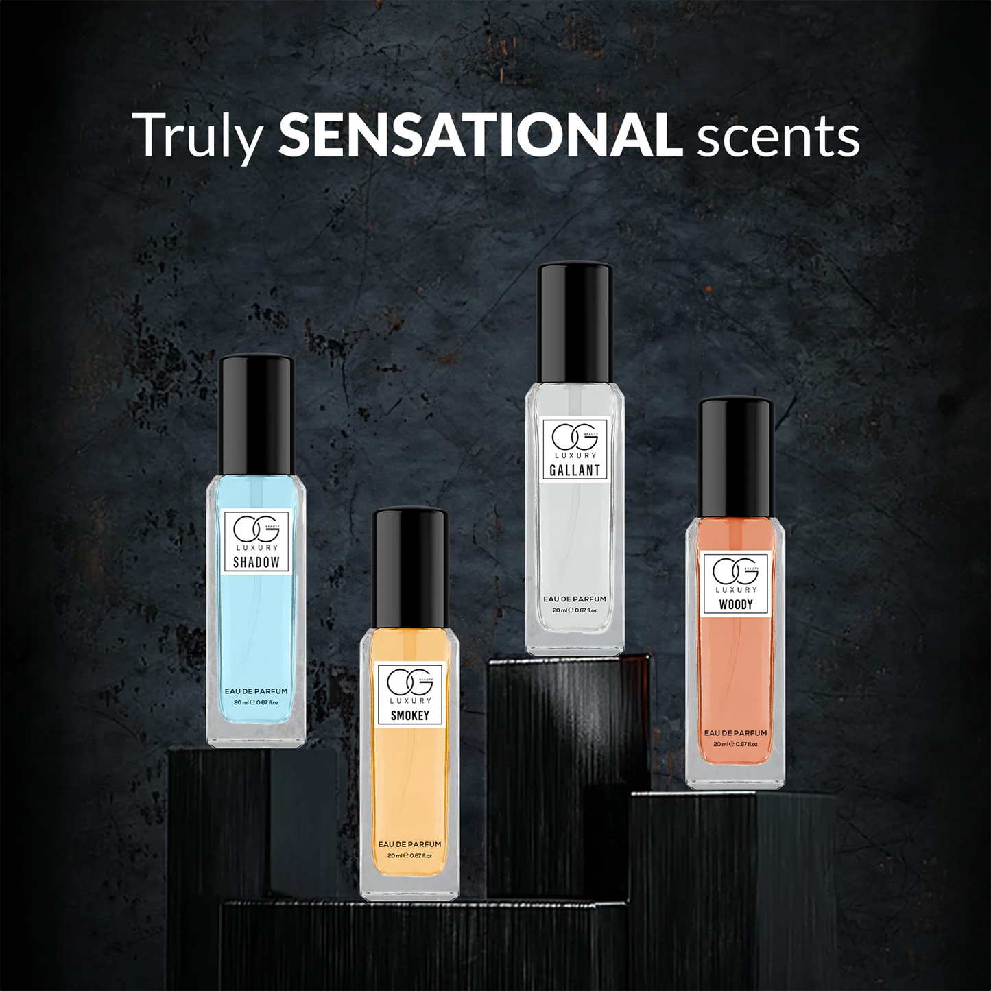 OG Beauty Luxury Perfume Gift - (4 Pc / Set / 20 ML) signaturekarts