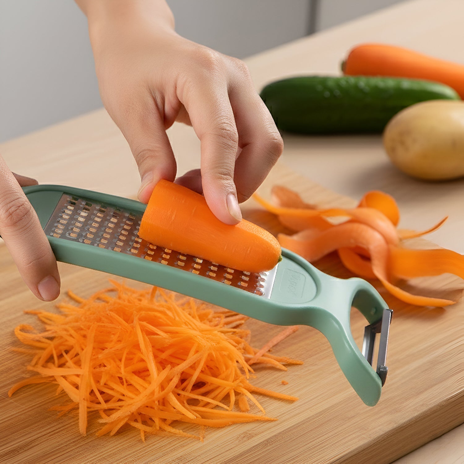 2 in 1 Multipurpose Vegetable Peeler and Grater Tool The Morsignaturekarts