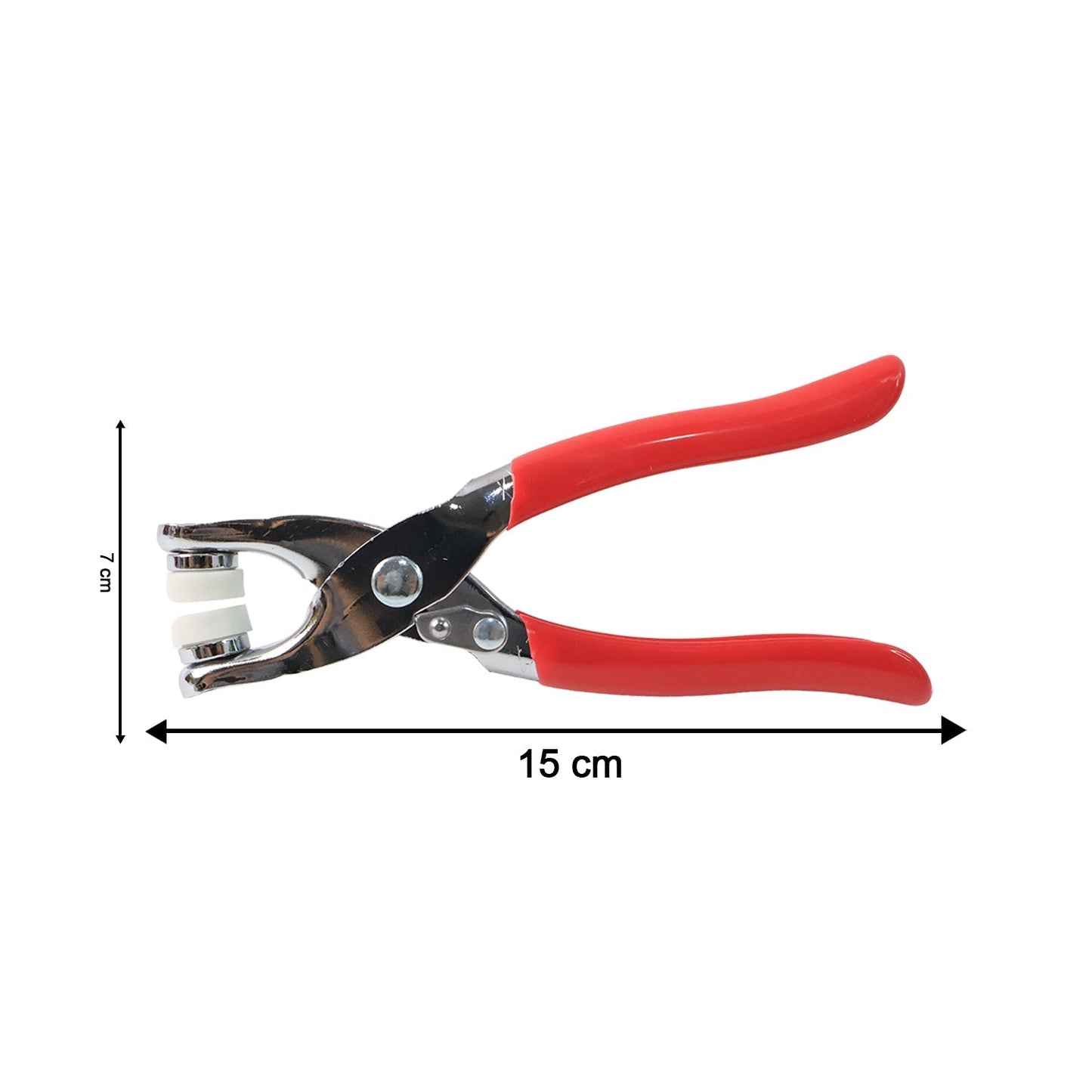 Heavy Duty Snap Button Fastener Plier Tool Kit (1 Set) signaturekarts